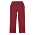 thumbnail image 4 of Women‘s Single Breasted High Waist Trousers in Solid Color with Wide-Leg Design, 4 of 5