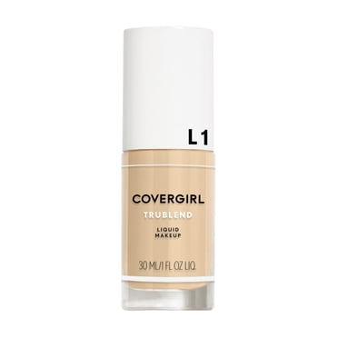 COVERGIRL TruBlend Hydrating Foundation, Dewy Finish, Lasts All Day, Lightweight, Oil-Free Formula, Blurring Imperfections, 100% Cruelty-Free