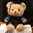 thumbnail image 1 of 4th Of July Decorations for The Home,Graduation Bear Class Of 2023 Graduation Plush 9 Inch Graduation Bear Gift Kindergarten Graduation Stuffed Graduation Doll with Diploma and Sash, 1 of 2