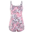 thumbnail image 4 of FhsagQ Ensembles de Maillots de Bain pour Femmes Justaucorps Tankini Maillots de Bain pour Femmes Maillots de Bain Imprimés 2 Pcs Maillots de Bain avec Shorts Robe de Bain Athlétique Ensembles de Maillots de Bain pour Femmes Noir Ensembles de Maillots de Bain pour Femmes Rouge P, 4 of 6