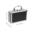 thumbnail image 2 of Aluminium Alloy Tool Box Multi-function Tool Storage Box Portable Toolbox Organizer, 2 of 8
