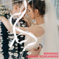 thumbnail image 4 of GOOHOCHY 10Pack Ribbon Stick Wand Streamers White Wood Photography Props for Weddings, 4 of 6