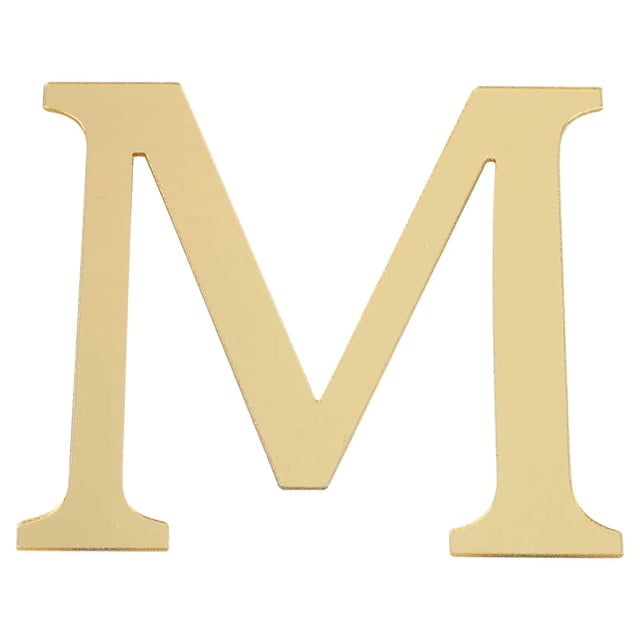 Pompotops Home Wall Decor 26 Letters DIY 3D Signs Acrylic Mirror Wall Stickers Wall Decorations For Living Room Bedroom Home Decor Wall Decals Clearance