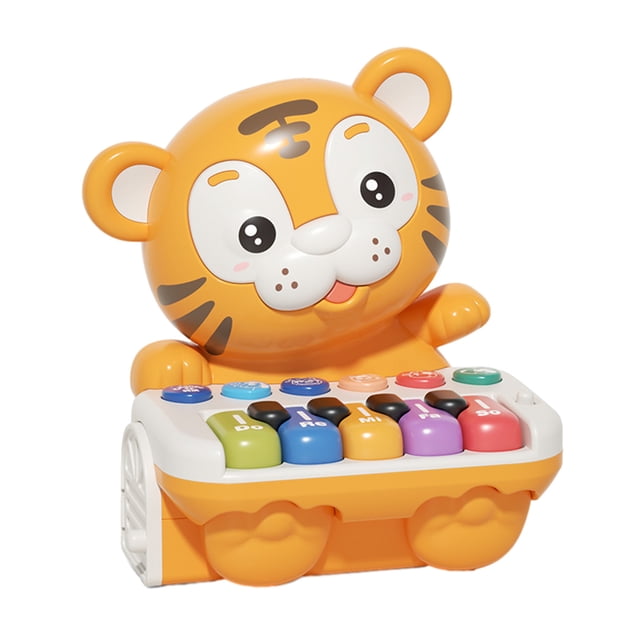 Fesfesfes Colorful Electronic Keyboard Touch Screen Music Box Educational Early Learning Kids Musical Instrument Piano Box Toy