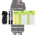 thumbnail image 3 of TJAZFJPA Robes Formelles Grande Taille pour Femmes Femmes Robe T-Shirt Douce à Manches Courtes Tunique d'Été Décontractée Robe Imprimée Ample avec Poches Robes Formelles pour Femmes Robe de Gala, 3 of 7