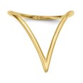 thumbnail image 3 of Bague en Or Jaune 14K en Forme de Chevron, 3 of 4