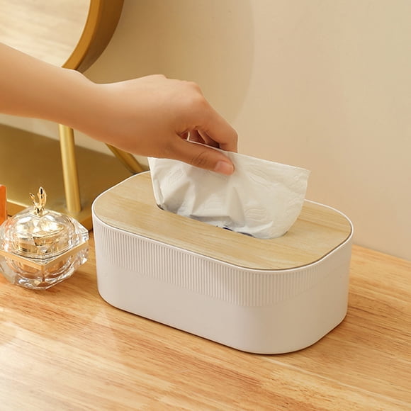 Chmadoxn Tissue Cover Box With Tissue Cell Phone Facial Paper Organizer For Kitchen Bathroom Vanity Countertops Bedroom Dressers And Tables Gift Plastic Paper tissue container