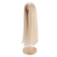 thumbnail image 1 of Doll Wig, Doll Wig Long Handmade Hair Replacement Wig Professional  Hand Crafted Soft Heat Resistances Middle Part Long Straight Doll Wig for Doll Making Style with Curling Iron, 1 of 7
