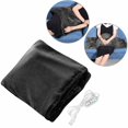 thumbnail image 2 of YOPTOP Heated Electric Blanket Coral Fleece Twin Size with 4 Heat Settings Wearable USB Heated Blanket ShawlHeated Electric Blanket Coral Fleece Twin Size,black, 2 of 3
