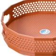 thumbnail image 2 of Anti-Skid Turntable Spice Rack Bathroom Storage Organizer Kitchen Storage Pantry Spice Rack Storage Tray Organizer Container Orange S, 2 of 8