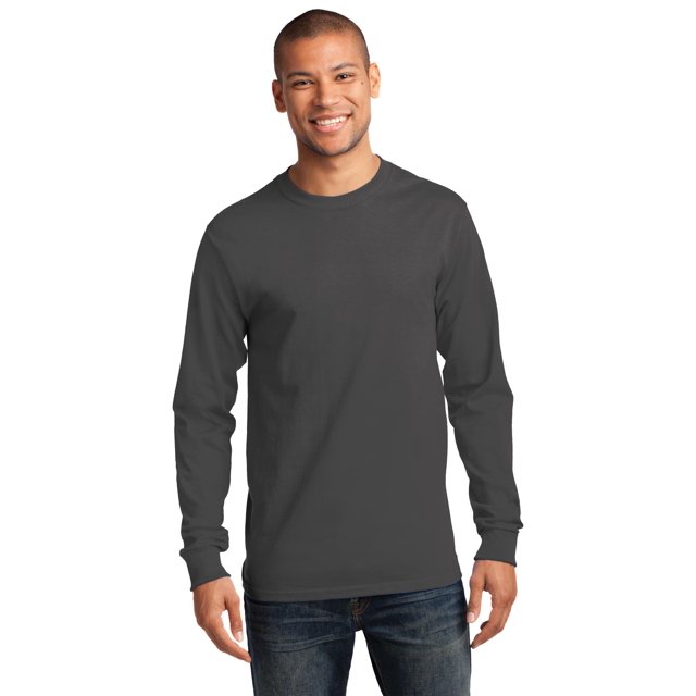 Port & Company T-Shirt Essentiel à Manches Longues pour Hommes PC61LS