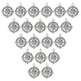 thumbnail image 1 of Anchor Pendant20Pcs Compass Pendant Nautical Alloy Jewelry Accessories DIY Materials Seamless Integration, 1 of 8