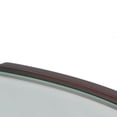 thumbnail image 4 of London Framed Oval Mirror - Black Cherry - 19" x 25", 4 of 7