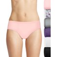 thumbnail image 1 of Hanes Femmes Ultimate Hipster en Coton Respirant, Lot de 6, 8, 1 of 1