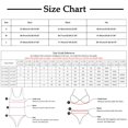 thumbnail image 3 of Womens Swimsuits Summer Beach Solid Color Backless Bikini Split Set Coffee Women's Swimwear L, 3 of 7