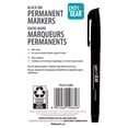 thumbnail image 2 of Pen+Gear Permanent Markers, Fine Tip, Black, 36 Count, 2 of 4