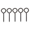 thumbnail image 4 of FUTUREORYY 5Pcs Self Tapping Eye Screws Heavy Duty Black for Wood Outdoor Use, 4 of 7