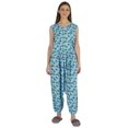 thumbnail image 1 of Moomaya Ensemble de Nuit en Rayonne Imprimée pour Femmes Pyjama à Entrejambe Bas 2 Pcs Tenue de Détente, 1 of 7