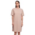 thumbnail image 4 of Build Your Brand Womens Organic Split Hem Oversized T-Shirt Dress, 4 of 4