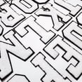 thumbnail image 2 of Intimates Accessory Glitters Iron On Letters Sew On Embroidered English Alphabet Applique Adhesive Repair For Fabric Clothing Shirts Jeans, 2 of 3