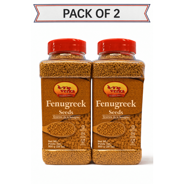 Verka Graines de Fenugrec 800 g, Lot de 2 (Total 1,6 kg)