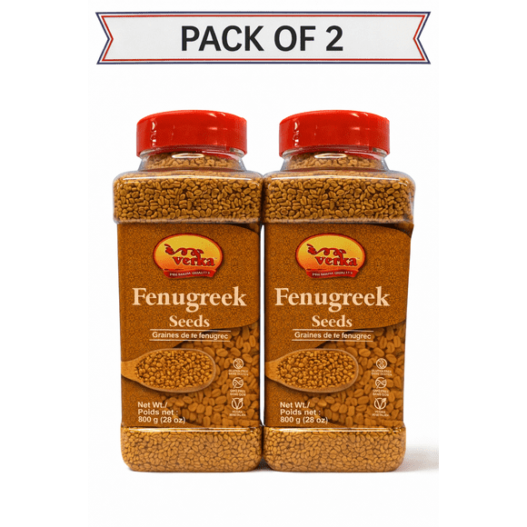 Verka Fenugreek Seeds 800g, Pack of 2 (Total 1.6 kg)