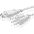 thumbnail image 1 of TNP Universal Power Cord (10 Feet) - IEC320 C5 to NEMA 5-15P 3-Prong Mickey Mouse Power Extension Cable Wire Connector Socket Plug Jack for Laptop Notebook AC Power Supply Adapter Charger Wall Outlet, 1 of 6