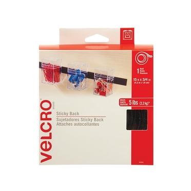 3/4" x 15' Black VELCRO Brand Fasteners Tape