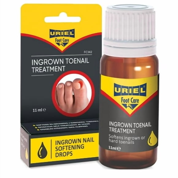 URIEL Traitement Amélioré pour Ongles d'Orteils Incarnés Gouttes pour Ongles d'Orteils Incarnés Traitement des Ongles Incarnés Soin pour l'Inconfort des Ongles d'Orteils Incarnés Assouplissant pour Ongles d'Orteils Facile à Appliquer 11 ml