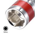 thumbnail image 4 of Unique Bargains 1/2-Inch Drive by 19mm Shallow Socket w Red Band, Cr-V, 6-Point, Metric, 4 of 4
