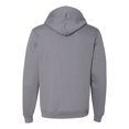 thumbnail image 2 of American Apparel Flex Fleece Unisex Full-Zip Hoodie, L, Slate, 2 of 2