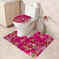 thumbnail image 4 of Chmadoxn Bathroom Rugs, Rugs for Living Room, Area Rug, Bath Mat Toilet Floor Mat U-shape Foot Mat Bathroom Bathroom Mat Printing Modern Mat Toilet Door Mat Three Sets carpeting carpeting, 4 of 8