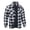 Black, variant on Meichang Fleece Jackets Men Big and Tall Plaid Outerwear Fall Button Down Shirt Jacket Modern Fit Long Sleeve Coat Jacket