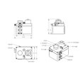 thumbnail image 2 of Réservoir de Pompe Hydraulique Intégrée de 120 ml pour Excavatrice Hydraulique Télécommandée 1/14, 2 of 5