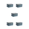 thumbnail image 2 of Maytalsory Sturdy Rope Handle Storage Bin Convenient And Reliable Storage Solution Macaron Light Blue 31*21*13) 5Set, 2 of 6