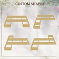 thumbnail image 4 of Outsunny DIY 5-box Raised Garden Bed Flower Bed Set, Natural Wood, 4 of 10