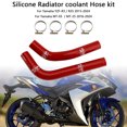 thumbnail image 1 of Tuyau de Refroidissement de Radiateur en Silicone pour Yamaha MT-03 MT-25 YZF R3 R25 2015-2024 Rouge, 1 of 10