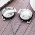thumbnail image 3 of Sports Ear Hook Padded Stereo Over the Ear Headphones Headset with Braided Cable Mic Control, 3 of 9