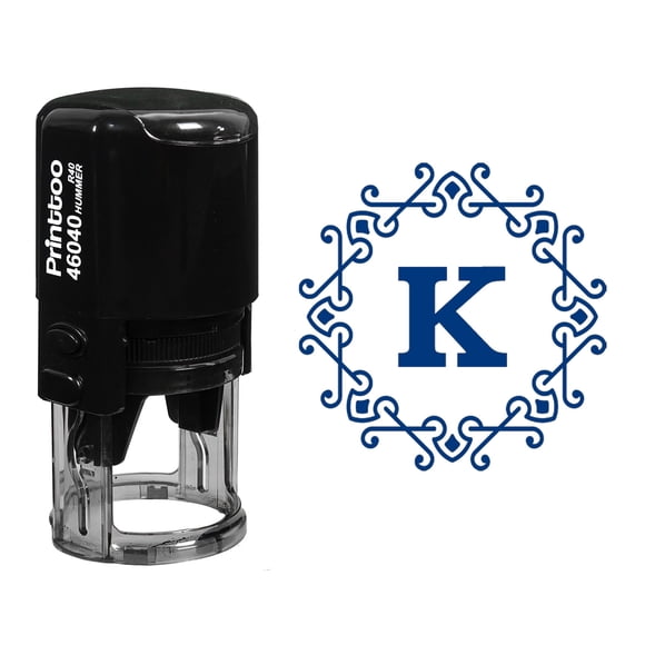 Printtoo Teacher's Stamp Happy Halloween! Self-inking stamp Rubber stamp Festive For School Classroom & Homework Supplies-42x9 mm - Blue