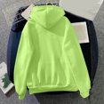 thumbnail image 4 of SDNall Hauts à Manches Longues pour Femmes Mode Classique Solide à Capuche avec Poche Sweat-Shirts, 4 of 9