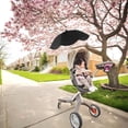thumbnail image 4 of Paper Clips Toddler Umbrella Stroller Parasol Umbrella Stroller Parasol With Clamp Adjustable Protection Clip For Sun Shade Trolley Beach Chair Wheelchair Travel, 4 of 8