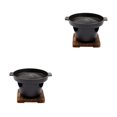 thumbnail image 2 of Thinsony BBQ Grill One Person Alcohol Stove Furnace Triangular Tools Lightweight Small 2Set, 2 of 6
