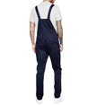 thumbnail image 3 of Men Pants Bib Overalls Solid Color Jumpsuit Jeans Suspender Pants, 3 of 5