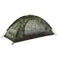 thumbnail image 4 of Labymos Camping Tent for 1 Person Single Layer Outdoor Portable Camouflage Travel Beach Tent, 4 of 7