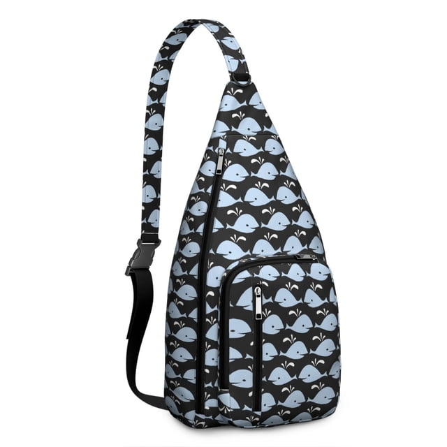 Shark Week Special Sling Backpack - Multiple Shark Species Educational Print