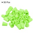 thumbnail image 3 of Unique Bargains Bell End Stopper, Cord Rope Lock for Drawstring Bag, Green 50 Pack, 3 of 5