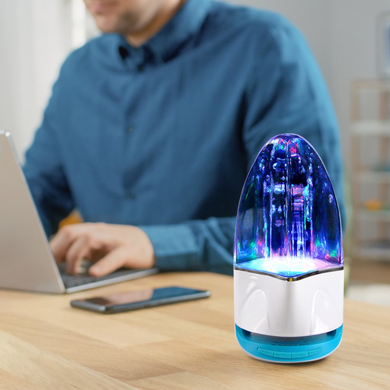SASHENHG Room Speakers, Bluetooth Wireless Speakers, Bluetooth Speakers Portable Wireless, Decorative Lights Indoor Outdoor Speakers Gifts(5ML)