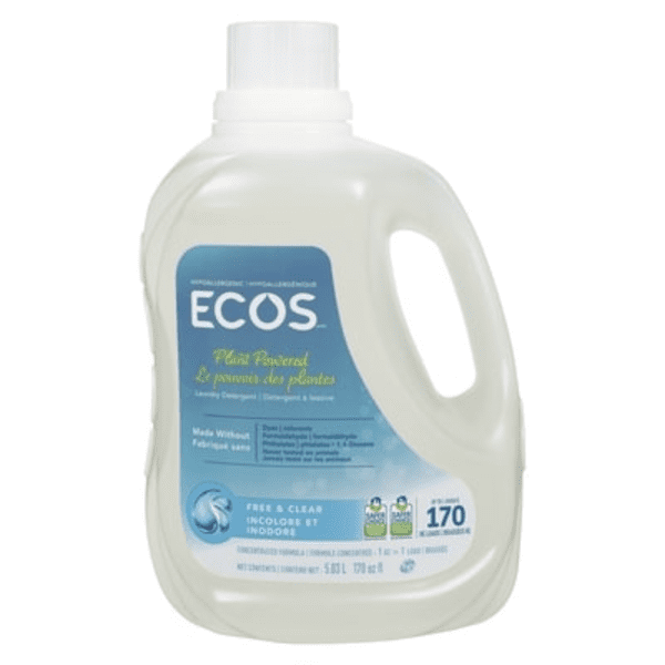 Ecos Natural 2X Ultra Free & Clear Liquid Laundry Detergent