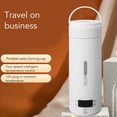 thumbnail image 3 of Small Electric Tea Kettle, Portable Travel Electric Kettle Small Electric Tea Kettle with 4 Variable Presets 500ml Personal Hot Water Boiler for Home Office Travel, 3 of 7