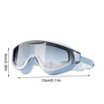 thumbnail image 3 of PRETXORVE Large Swimming Goggles Gradient Electroplated Silicon Adult Unisex Profession Swimming Goggles, 3 of 4
